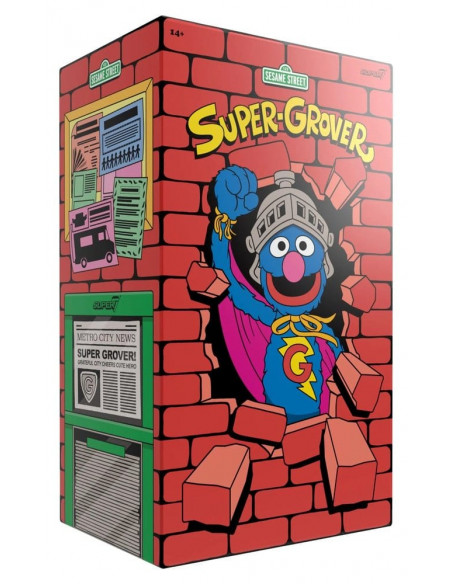 Sesame Street Supersize Vinyl Figure Super Grover 36 cm