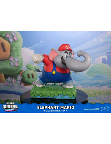 SUPER MARIO BROS ELEPHANT MARIO RESIN STATUE