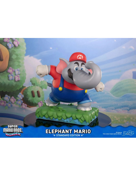 SUPER MARIO BROS ELEPHANT MARIO RESIN STATUE