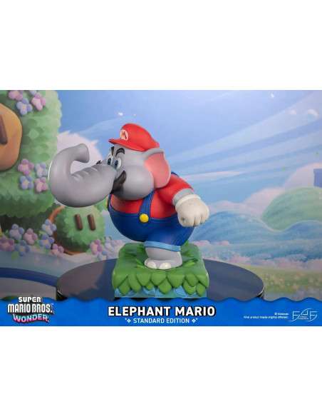 SUPER MARIO BROS ELEPHANT MARIO RESIN STATUE