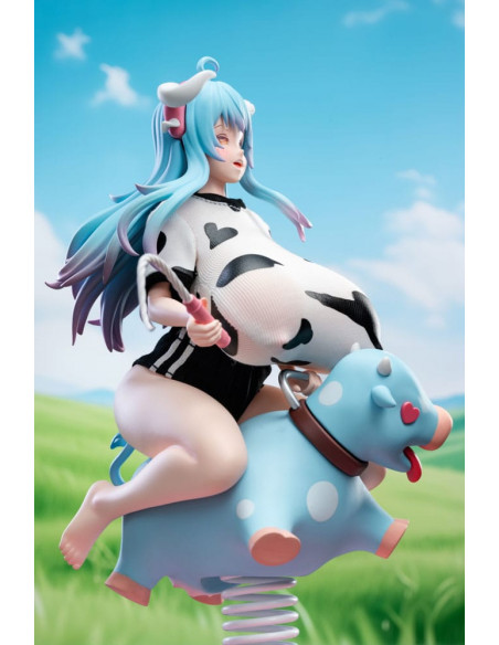 Original Character Statue 1/6 Niu Niang Illustration by renowned designer collective Wushan 21 cm