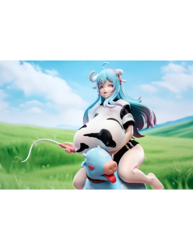 Original Character Statue 1/6 Niu Niang Illustration by renowned designer collective Wushan 21 cm