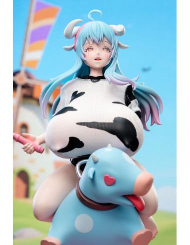 Original Character Statue 1/6 Niu Niang Illustration by renowned designer collective Wushan 21 cm