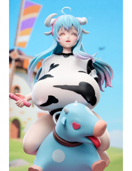 Original Character Statue 1/6 Niu Niang Illustration by renowned designer collective Wushan 21 cm