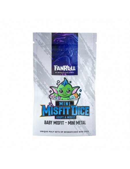 Misfit Adopt a Misfit Mini Blind Bag Baby Misfit - Mini Metal Assortment (12)