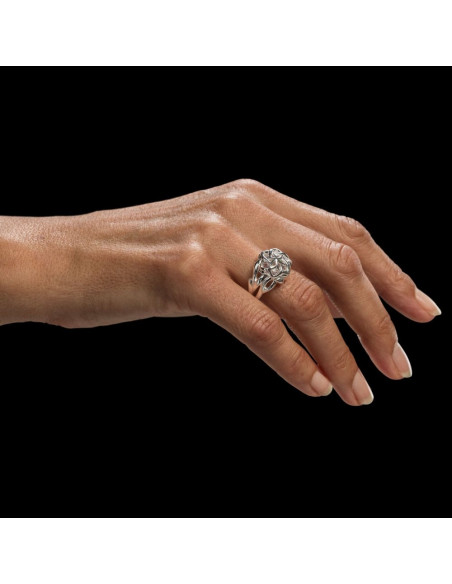 Lord of the Rings Nenya - The Ring of Galadriel (Sterling Silver) Size 9.75