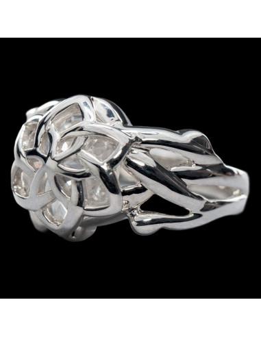 Lord of the Rings Nenya - The Ring of Galadriel (Sterling Silver) Size 9.75