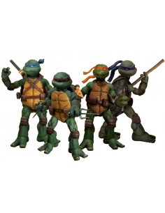 ONE:12 TMNT Teenage Mutant Ninja Turtles Action Figures Deluxe Box Set live