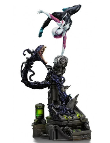 Marvel Iron Studios Spider-Man Ghost Spider Gwen Stacy Art Scale 1/10 Statue