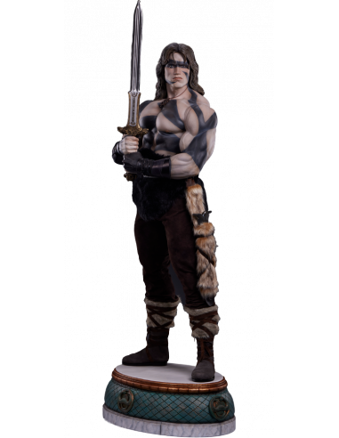 PCS Sideshow CONAN The Barbarian Warpaint Arnold Schwarzenegger 1:2 Scale Statue