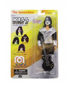 Kiss SPACEMAN Ace Frehley Action Figure Retro Ver. Love Gun 20 cm MEGO