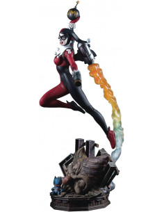 Tweeterhead Sideshow Harley Quinn Super Powers Maquette Dc Batman Comics RARE