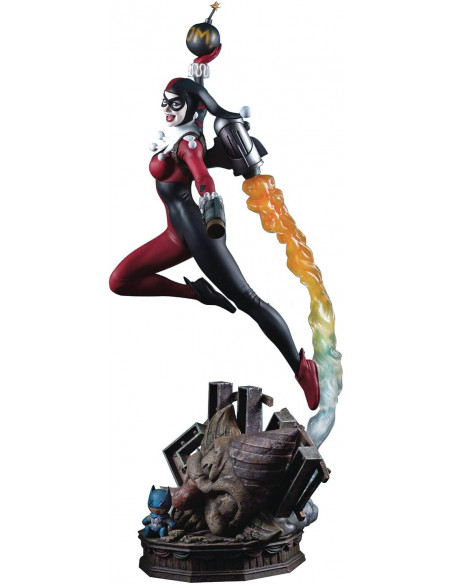 Tweeterhead Sideshow Harley Quinn Super Powers Maquette Dc Batman Comics RARE