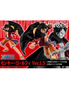 ONE PIECE Variable Action Heroes Monkey D. Luffy 1.5 Action FigureMegaHouse live