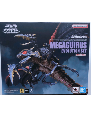 GODZILLA 2000 Gojira MEGAGUIRUS EVOLUTION Action Figure Bandai Tamashii Limited