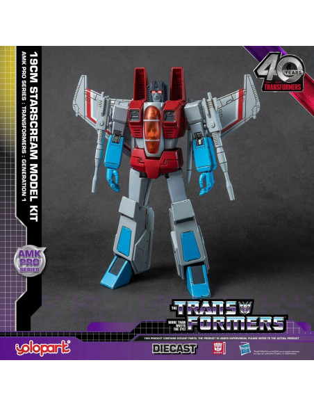TRANSFORMERS Generation One AMK Pro Starscream Model Kit da Montare Yolopark