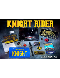 Doctor Collector Knight Rider Supercar Michael F.L.A.G Agent Kit Metal Box