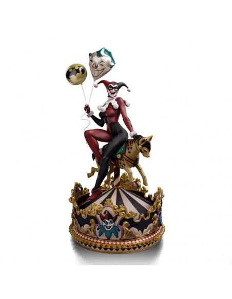 DC Batman Joker's lover HARLEY QUINN Unleashed 1/10 Deluxe IRON STUDIOS Sideshow