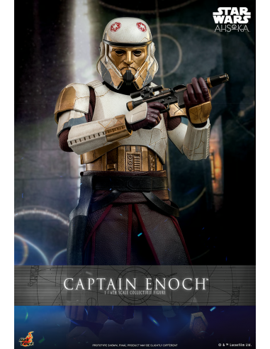 Star Wars Ahsoka CAPTAIN ENOCH 1/6 Action Fig Hot Toys Sideshow Exclusive TMS120