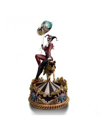 DC Batman Joker's lover HARLEY QUINN Unleashed 1/10 Deluxe IRON STUDIOS Sideshow