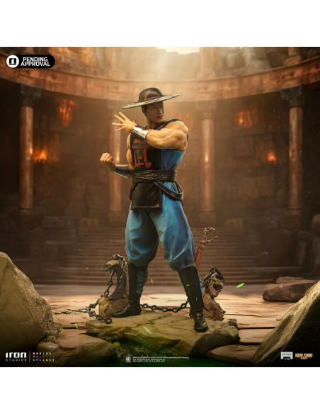 Mortal Kombat Kung Lao Bds Art Scale Statue 1/10 Iron Studios Sideshow