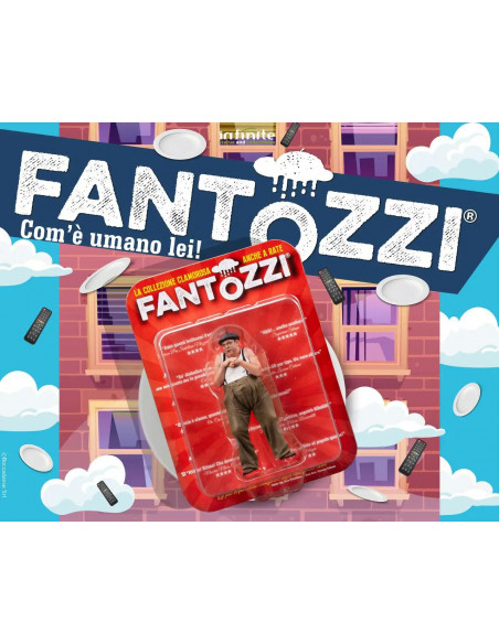 Paolo Villaggio Fantozzi Come E’ Umano Lei 1° ed. + Disco Orario Infinite Statue