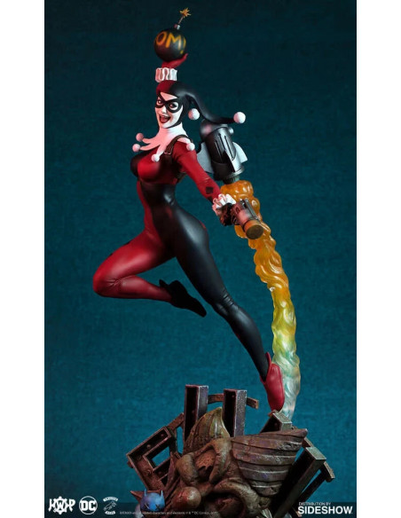 Tweeterhead Sideshow Harley Quinn Super Powers Maquette Dc Batman Comics RARE