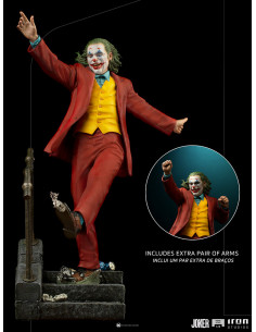 DC Iron Studios Sideshow Batman   Arthur Fleck JOKER Joaquin Phoenix 1:3 Statue 2