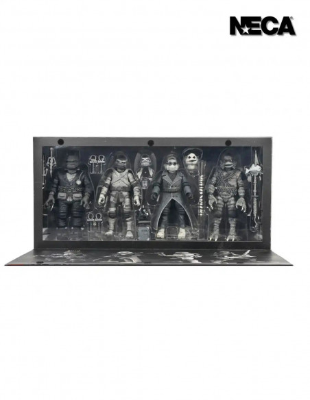 Universal Monsters x TMNT Teenage Mutant Ninja Turtles Black & White NECA live