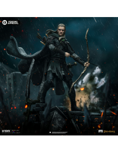 LOTR Lord Of The Rings Art Scale Statue 1/10 LEGOLAS UNLEASHED Iron Studios 2