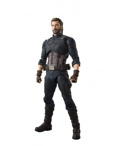 Marvel Chris Evans Captain America & Tamashii Effect Avengers Figuarts Bandai