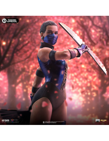 Mortal Kombat KITANA with 2 Heads Art Scale Statue 1/10 Iron Studios Sideshow