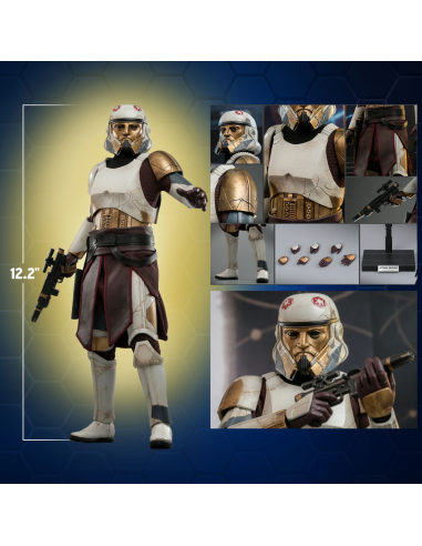 Star Wars Ahsoka CAPTAIN ENOCH 1/6 Action Fig Hot Toys Sideshow Exclusive TMS120