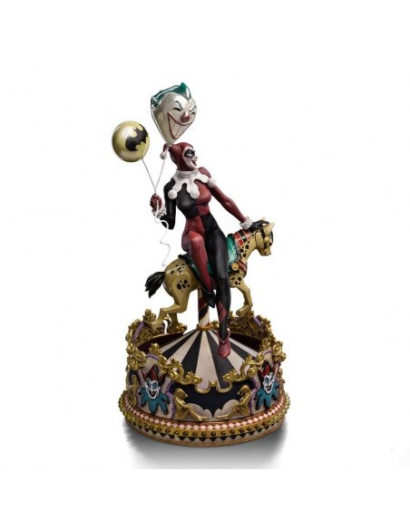 DC Batman Joker's lover HARLEY QUINN Unleashed 1/10 Deluxe IRON STUDIOS Sideshow