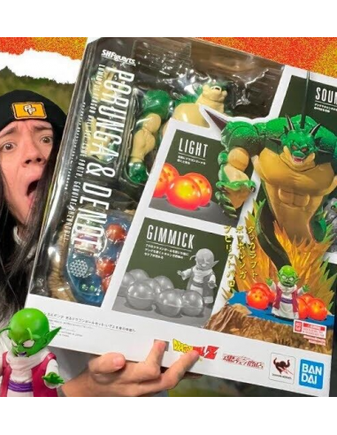 Dragon Ball S.H. Figuarts Porunga &Dende Action Figure Bandai Tamashii Brown Box