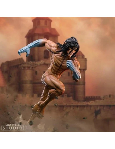 ATTACK ON TITAN Super Figure Collection EREN Titan Form Pvc Abystyle SFC 102