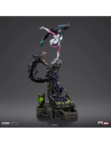 Marvel Iron Studios Spider-Man Ghost Spider Gwen Stacy Art Scale 1/10 Statue