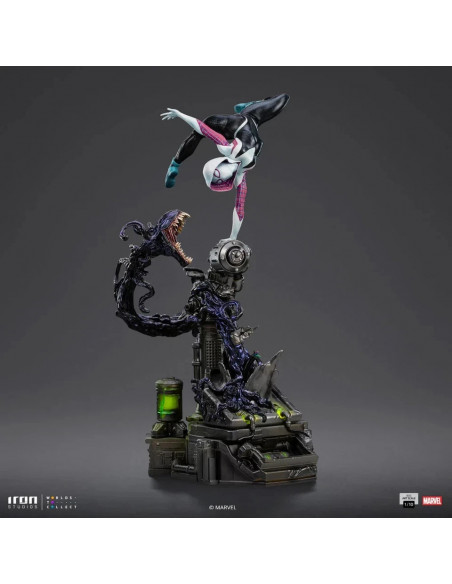 Marvel Iron Studios Spider-Man Ghost Spider Gwen Stacy Art Scale 1/10 Statue
