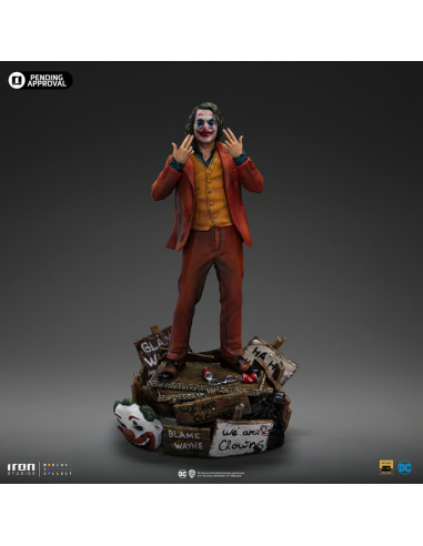 DC Iron Studios Sideshow Batman  Arthur Fleck JOKER Joaquin Phoenix 1:10 Statue