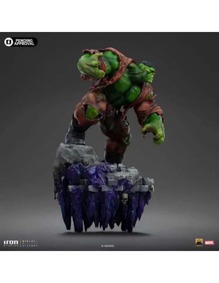 MARVEL Infinity Gauntlet HULK Deluxe Statue Scale 1:10 Iron Studios Sideshow
