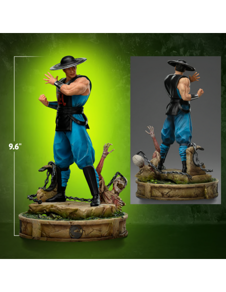 Mortal Kombat Kung Lao Bds Art Scale Statue 1/10 Iron Studios Sideshow