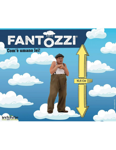 Paolo Villaggio Fantozzi Come E’ Umano Lei 1° ed. + Disco Orario Infinite Statue