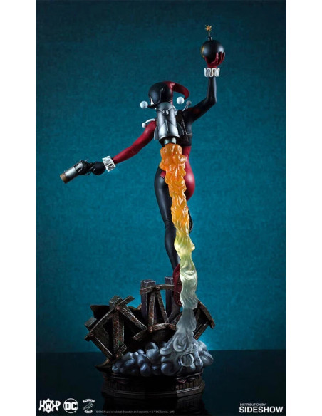 Tweeterhead Sideshow Harley Quinn Super Powers Maquette Dc Batman Comics RARE