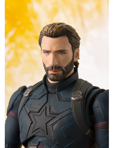 Marvel Chris Evans Captain America & Tamashii Effect Avengers Figuarts Bandai