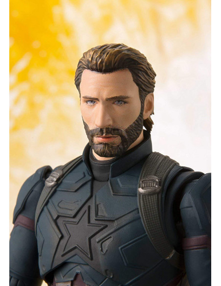 Marvel Chris Evans Captain America & Tamashii Effect Avengers Figuarts Bandai