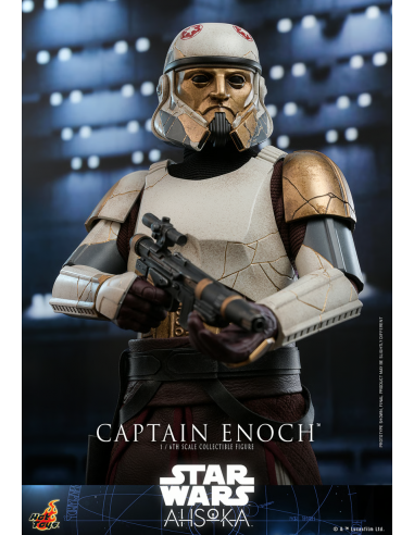 Star Wars Ahsoka CAPTAIN ENOCH 1/6 Action Fig Hot Toys Sideshow Exclusive TMS120
