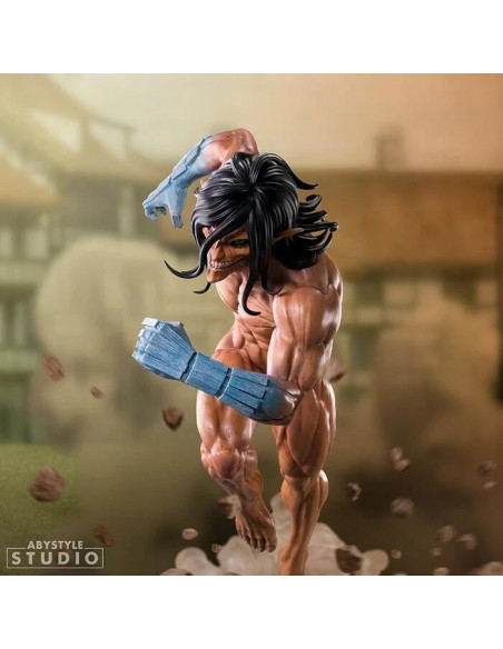 ATTACK ON TITAN Super Figure Collection EREN Titan Form Pvc Abystyle SFC 102