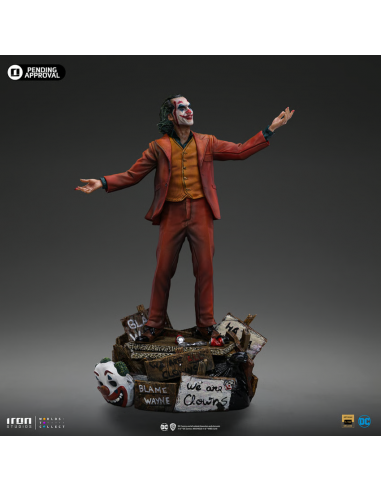 DC Iron Studios Sideshow Batman  Arthur Fleck JOKER Joaquin Phoenix 1:10 Statue