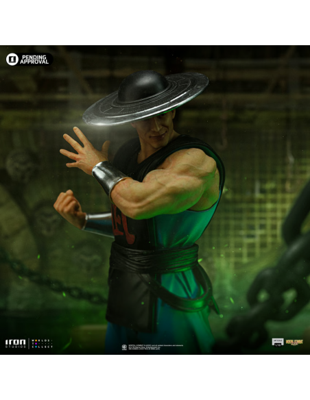 Mortal Kombat Kung Lao Bds Art Scale Statue 1/10 Iron Studios Sideshow