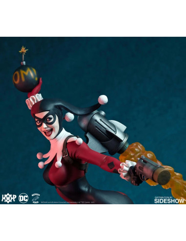 Tweeterhead Sideshow Harley Quinn Super Powers Maquette Dc Batman Comics RARE